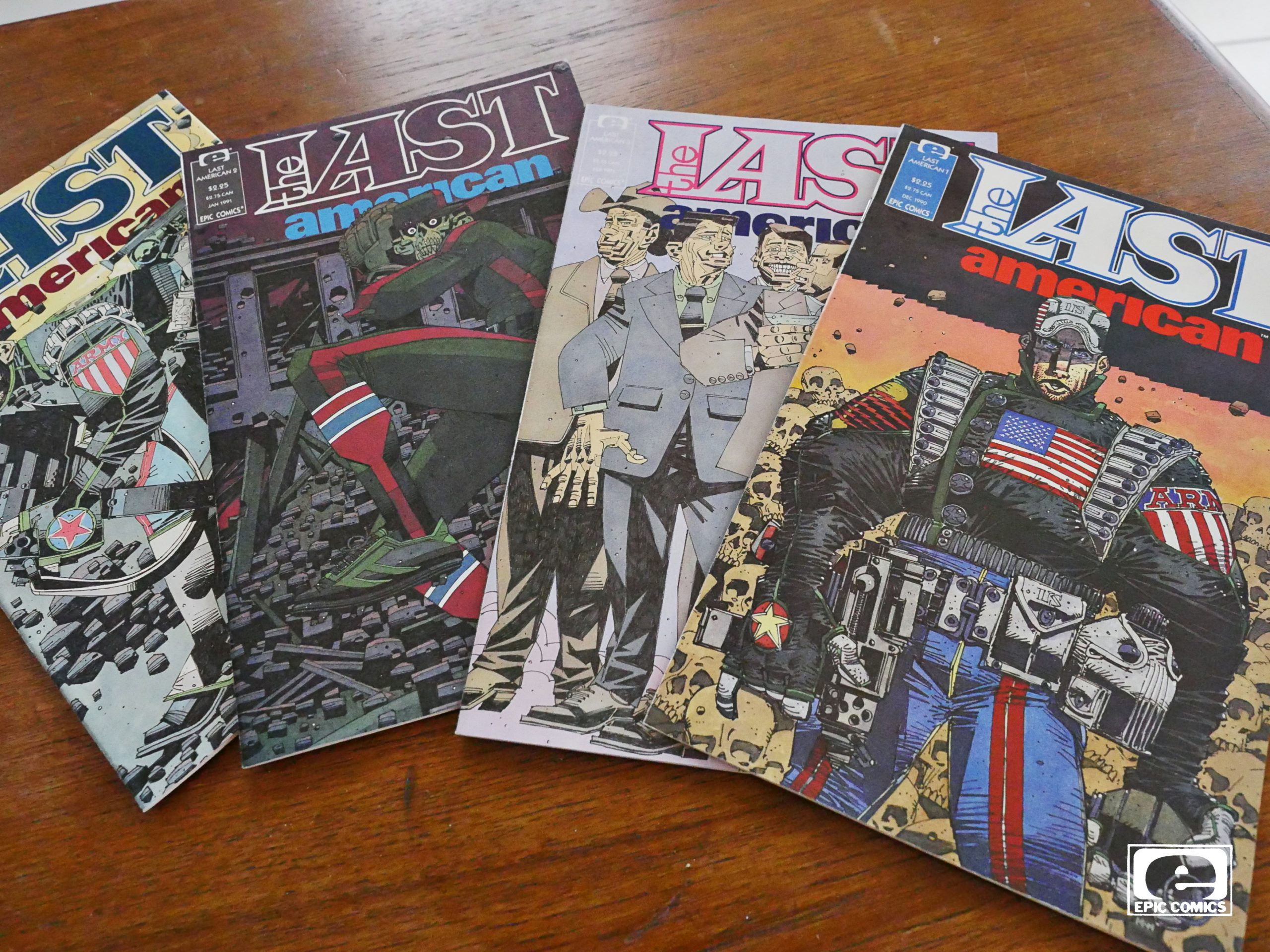Last American 1990 series # 4 near mint comic book